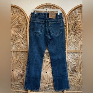 Levi's Dark Blue Denim Jeans